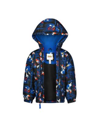 Baby Girls Printed Puffer Jacket