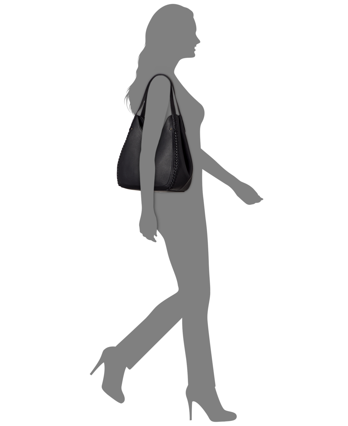 Style & Co Whip-Stitch Soft 4-Poster Tote, Created for Macy's