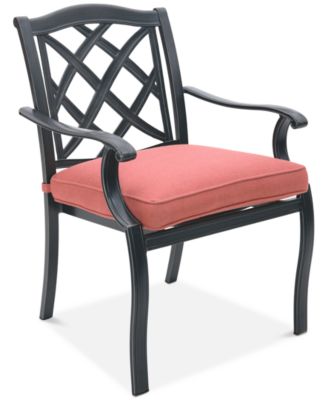 Wythburn Mix and Match Lattice Outdoor Dining Chair, Created for Macy's