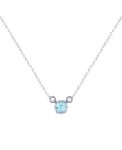 Macys shop aquamarine necklace