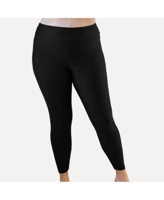 Plus Size Long Swim Leggings
