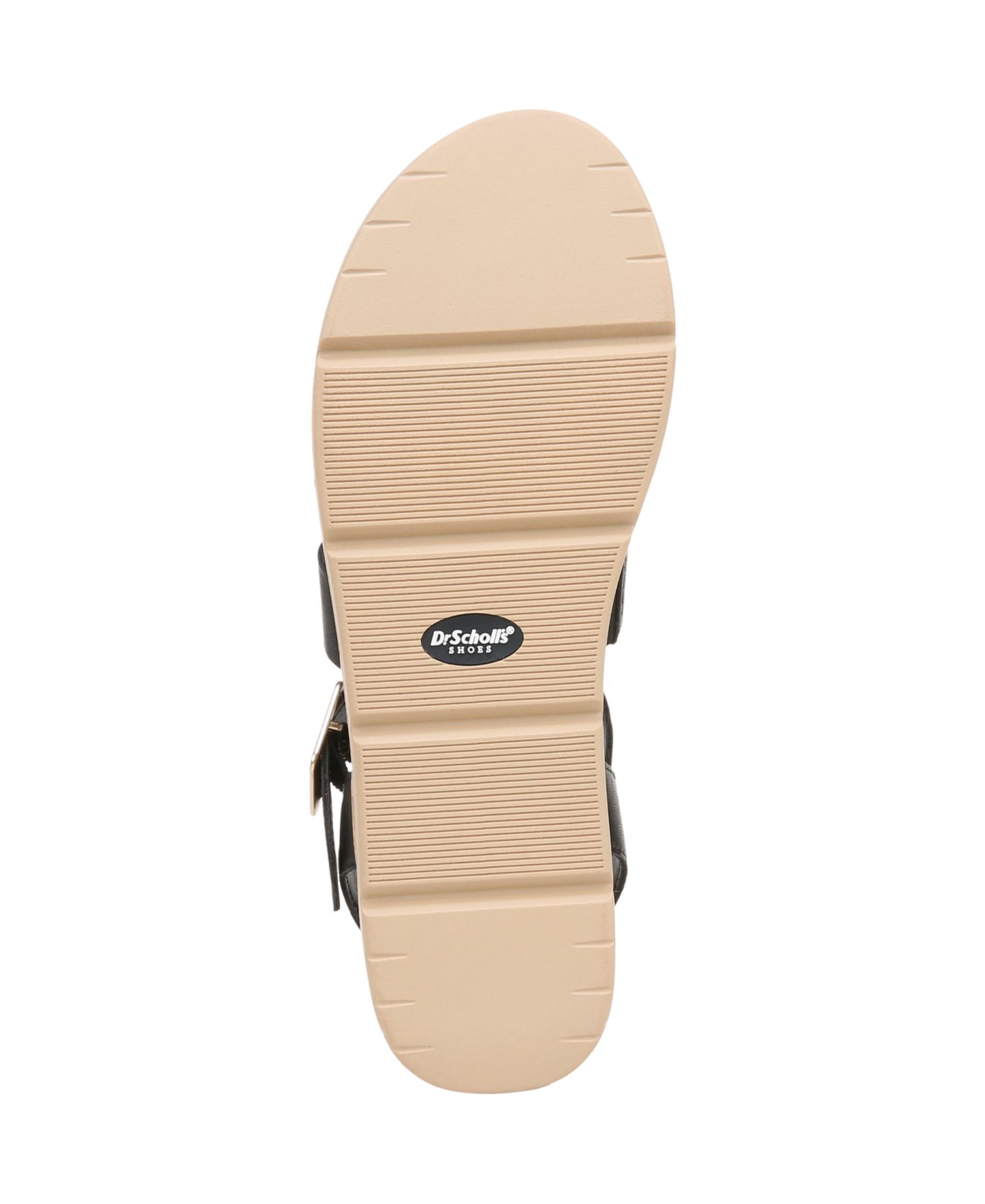 Женские сандалии Dr. Scholl's Once Twice Espadrille Platform, цвет: Чёрная искусственная кожа — фото 5