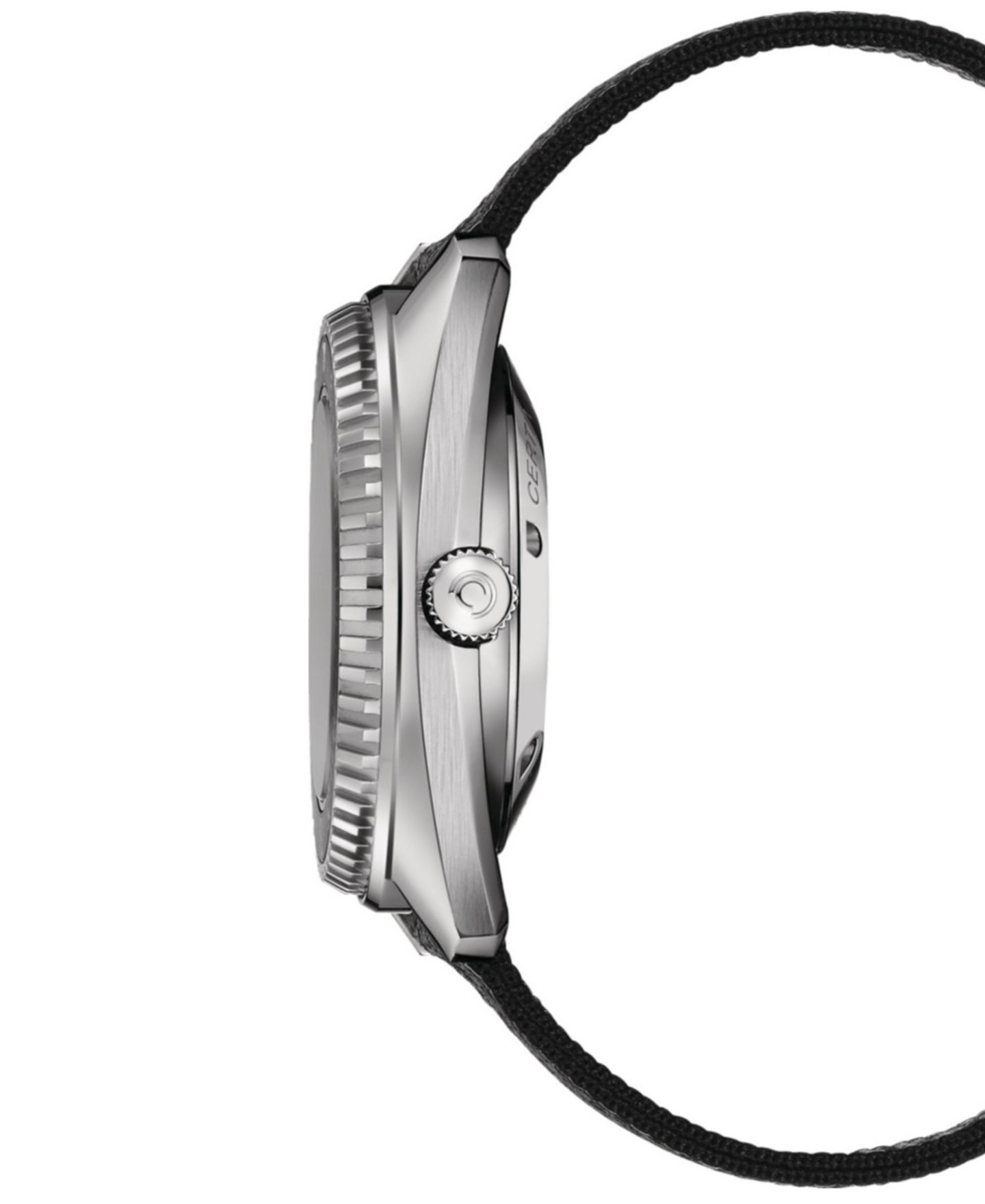 Мужские часы Certina Swiss Automatic DS PH1000M Powermatic 80 Black Synthetic Strap Watch 44mm — фото 2