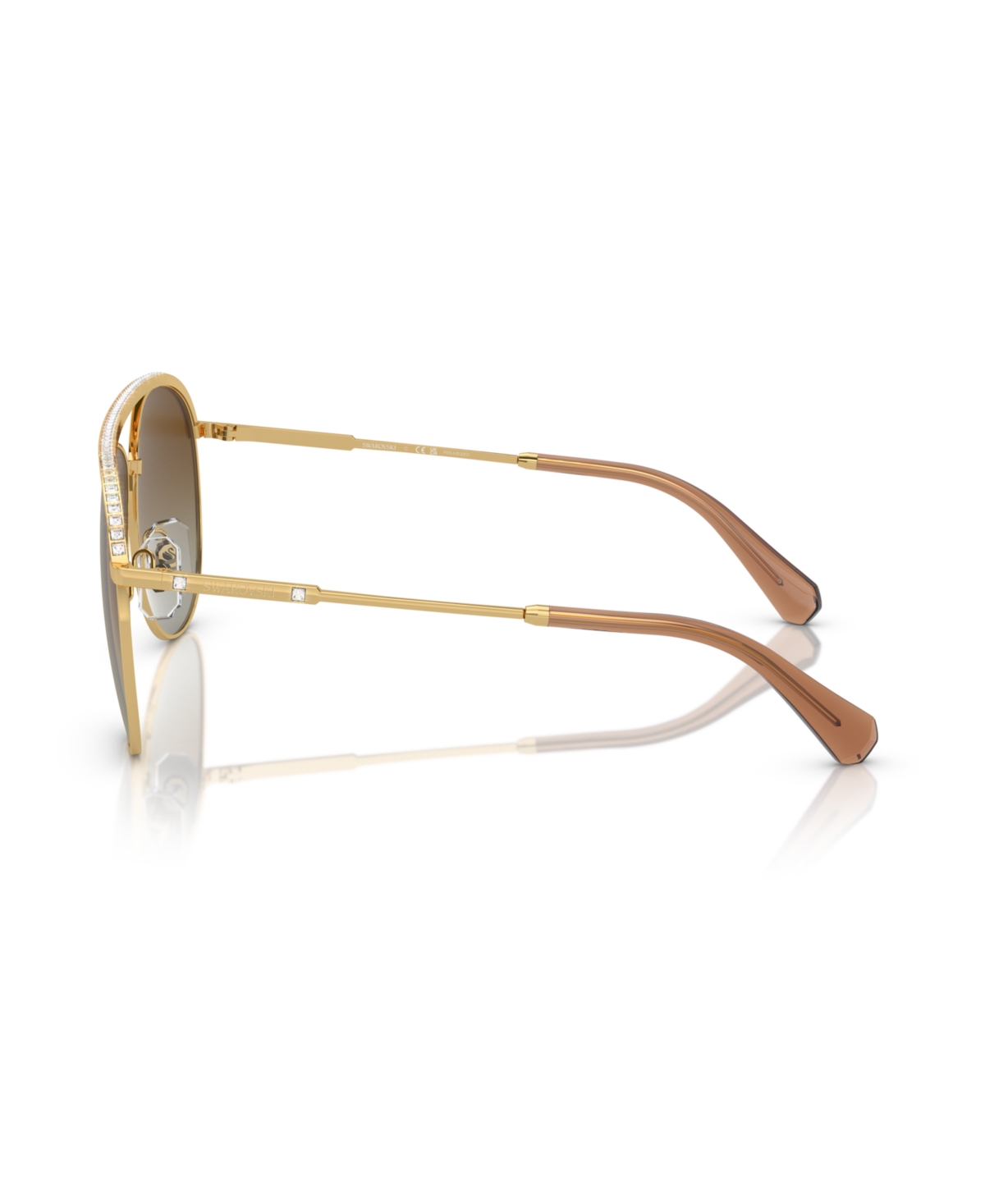 Swarovski Women's Polarized Sunglasses, Gradient SK7005