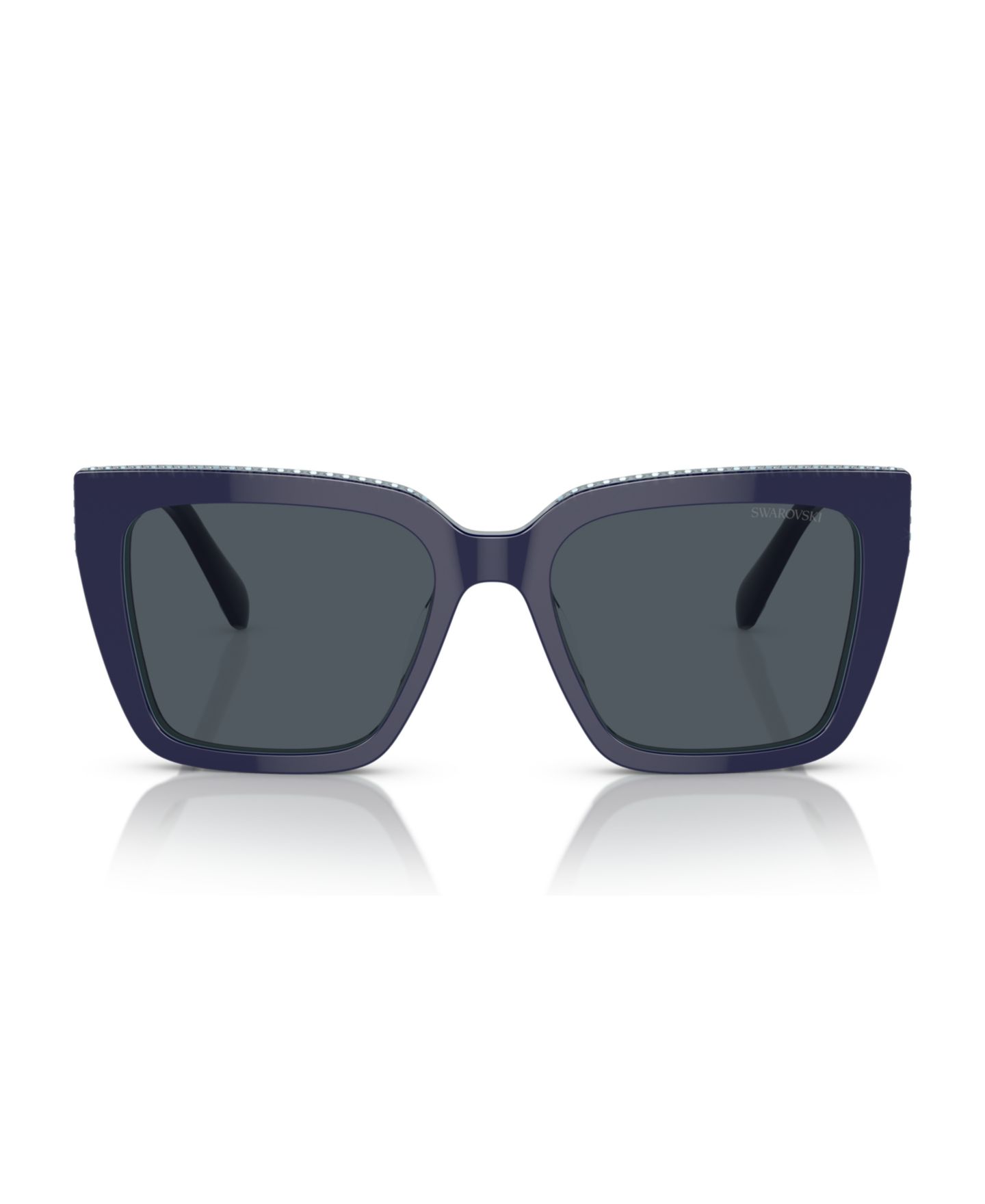 Женские солнцезащитные очки Swarovski Sunglasses SK6013, цвет: Синий — фото 2