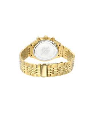 Многофункциональные мужские часы Porsamo Bleu Charlie из нержавеющей стали золотисто-зеленого цвета 1261FCHS