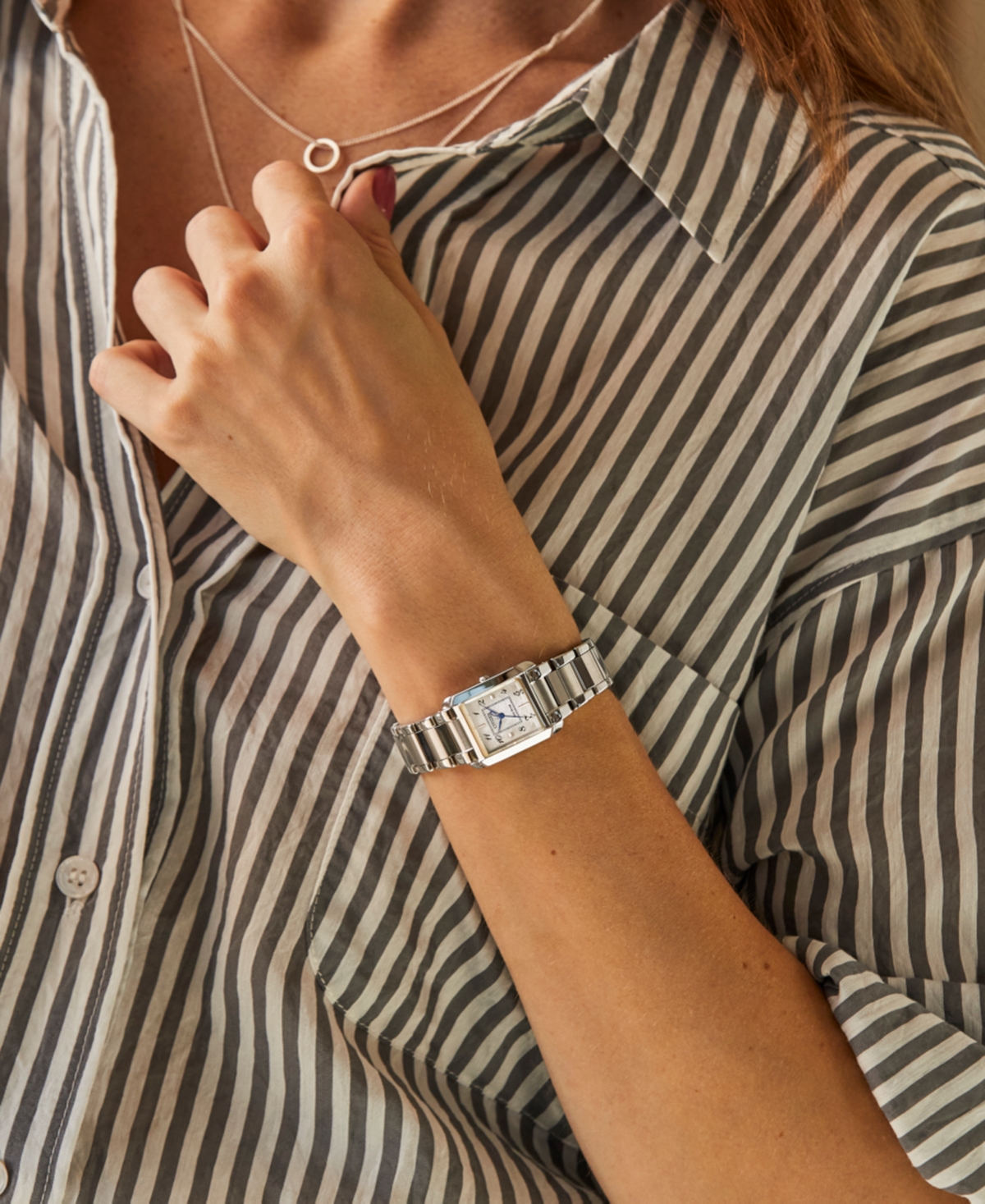 Shop Citizen Eco-drive Women's Bianca Stainless Steel Bracelet Watch 28mm In Silver-tone
