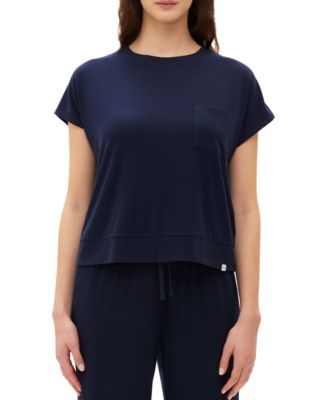 GAP - Women's Ribbed Short-Sleeve Pajama Top