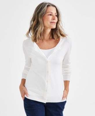 Style & Co - Women's Button-Up Cardigan Sweater
