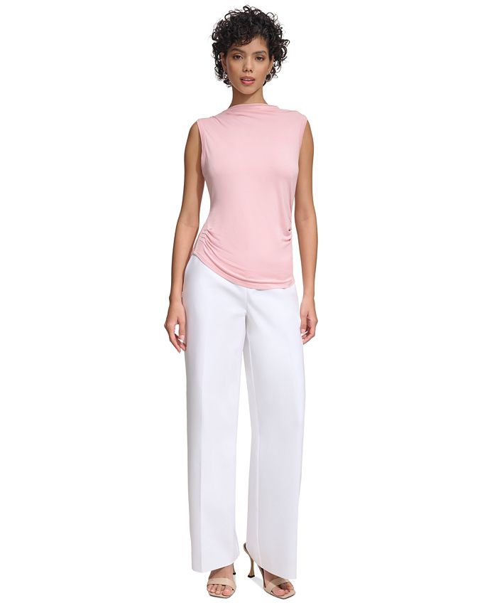 Calvin Klein Women's Sleeveless HighNeck Top Macy's