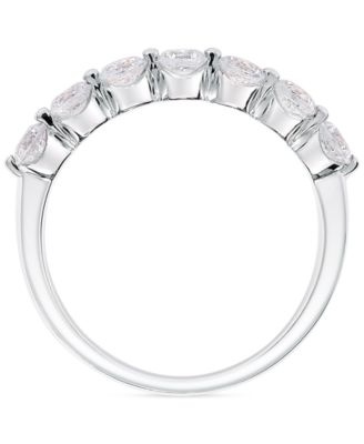 Diamond Seven Stone Band (3/4 ct. t.w.) in 14k White or Yellow Gold