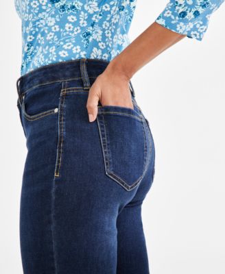 Petite Mid-Rise Curvy Bootcut Jeans, Petite & Petite Short