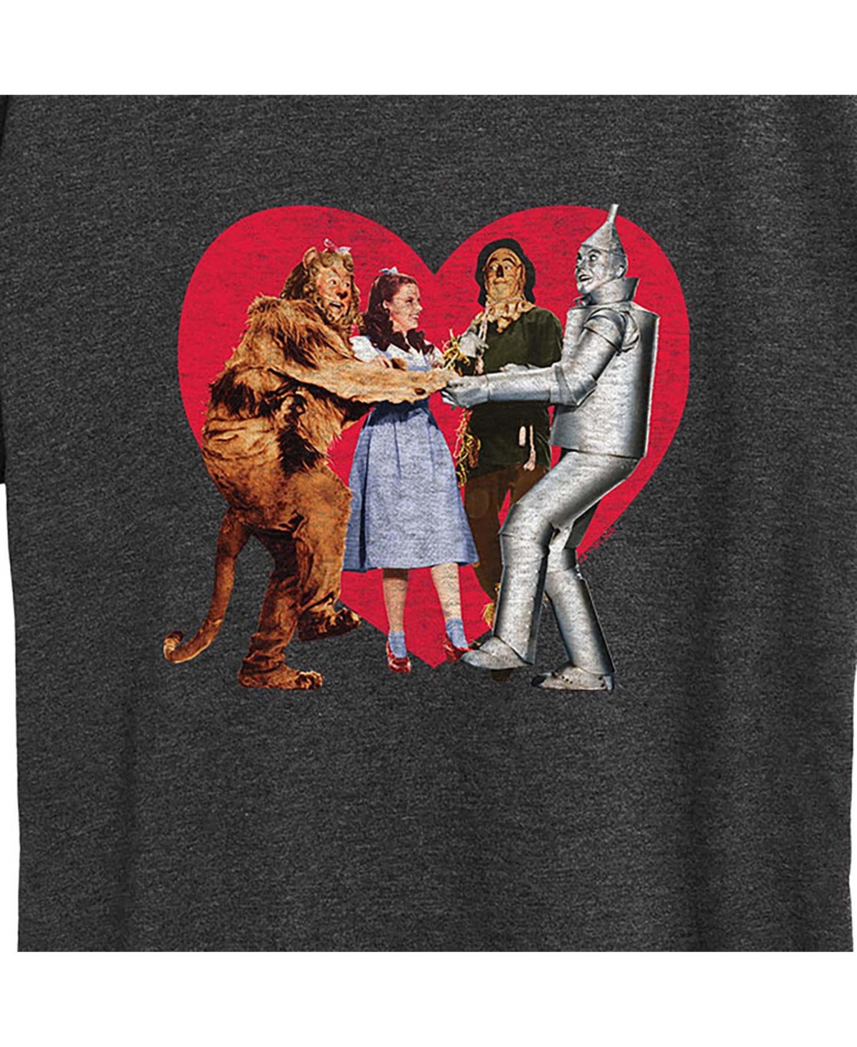 Hybrid Apparel Wizard Of oz Tee Plus Size Graphic Tee In White