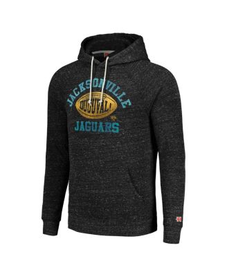 Men's and Women's Heather Charcoal Jacksonville Jaguars Hyperlocal Raglan Pullover Hoodie