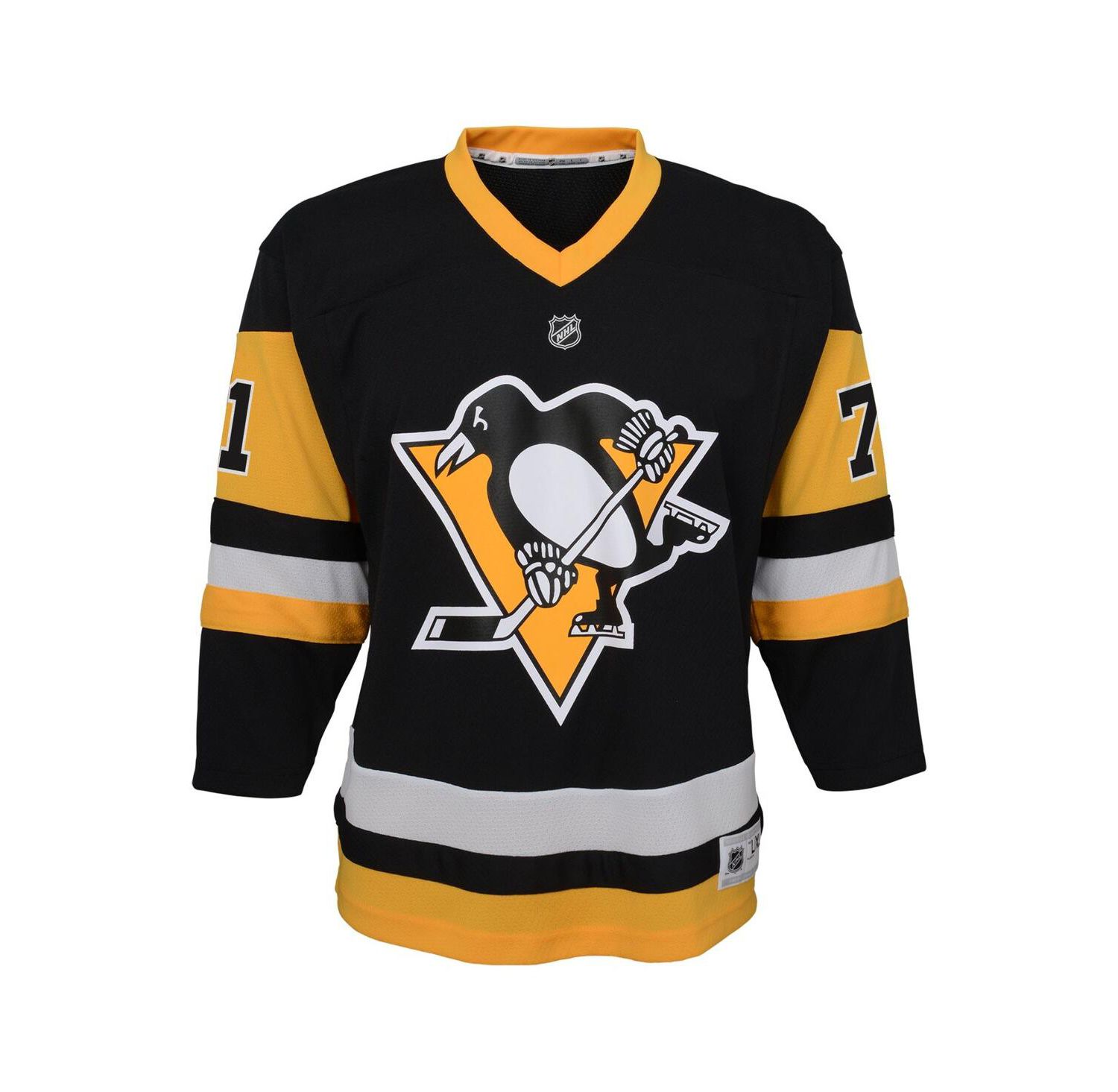 Big Boys Evgeni Malkin Black Pittsburgh Penguins Home Replica Player Jersey
