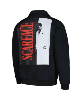Men's and Women's Black Scarface Coaches Full-Snap Jacket