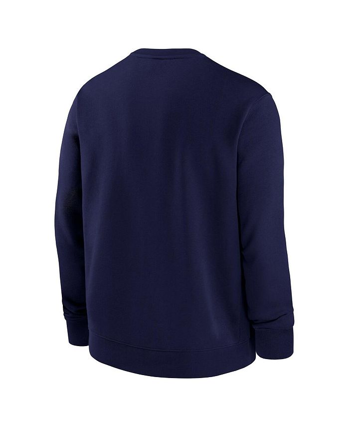 Nike Men's Navy Paris Saint-Germain Club Pullover Sweatshirt - Macy's