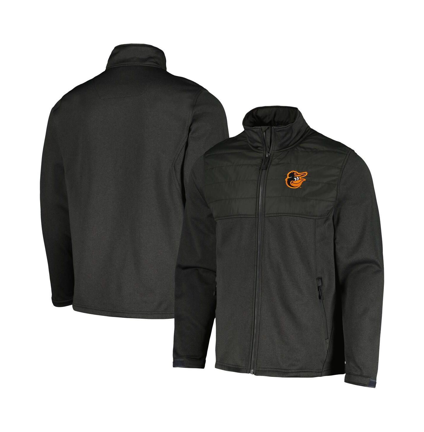 Мужская куртка Dunbrooke Heather Black Baltimore Orioles Explorer Full-Zip — фото 1