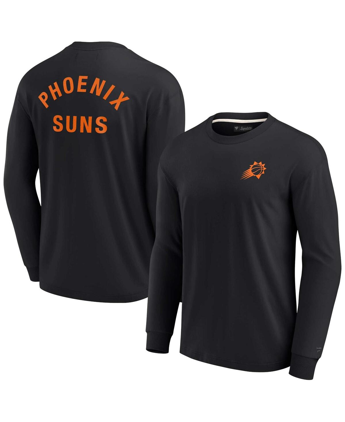 Fanatics Men's And Women's  Signature Black Phoenix Suns Super Soft Long Sleeve T-shirt