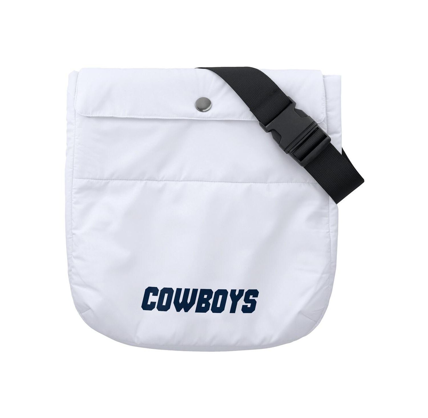 Women's White Dallas Cowboys Packaway Full-Zip Puffer Jacket