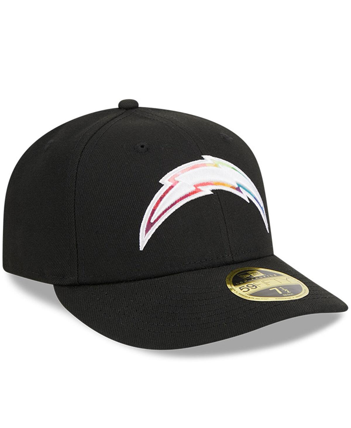 Men's New EraLos Angeles Chargers 2023 Nfl Crucial Catch Low Profile 59FIFTY Fitted Hat - Black