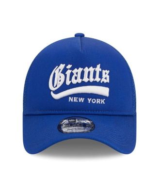 Men's Royal New York Giants Caliber Trucker 9FORTY Adjustable Hat