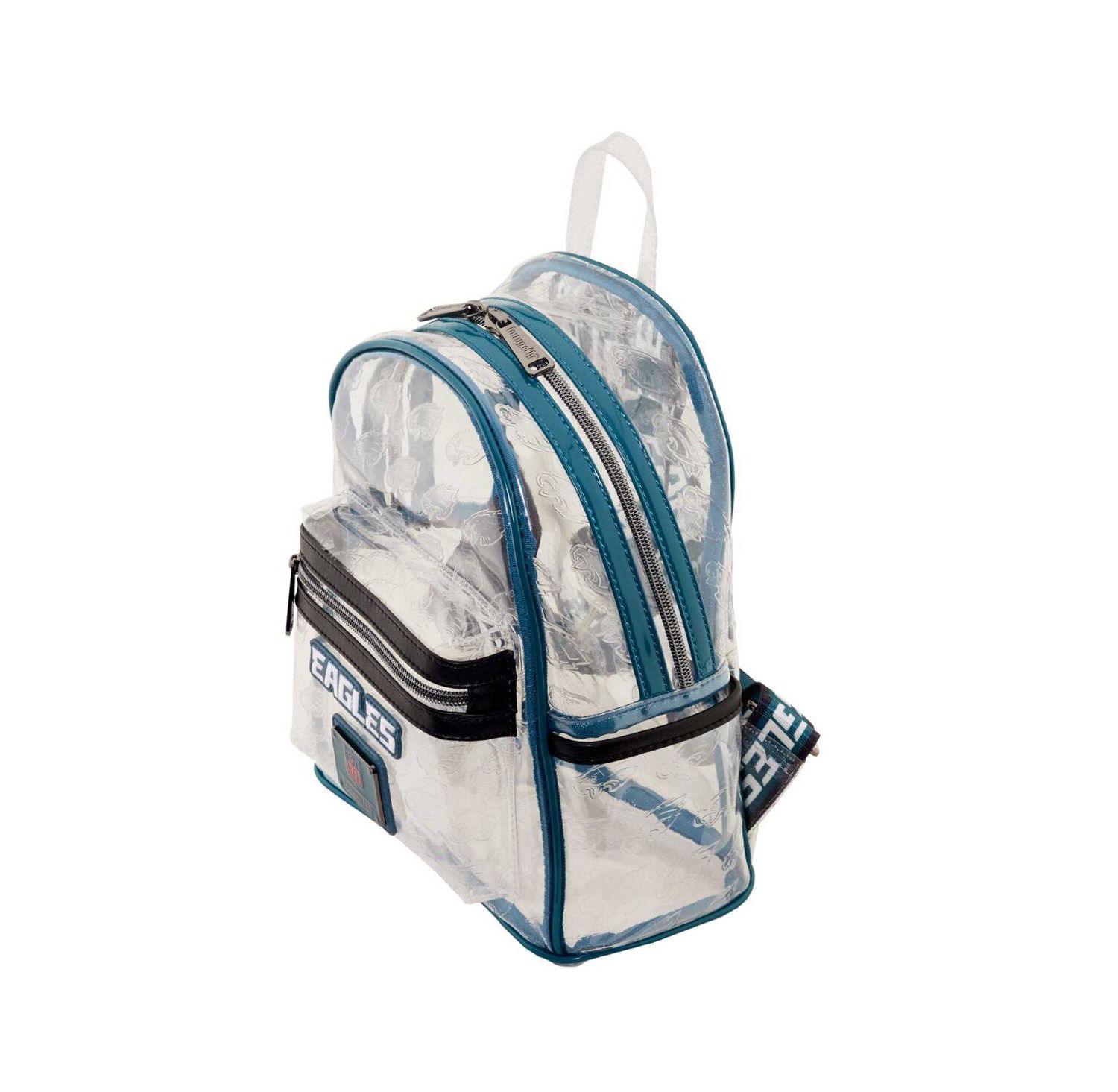 Men's and Women's Philadelphia Eagles Clear Mini Backpack