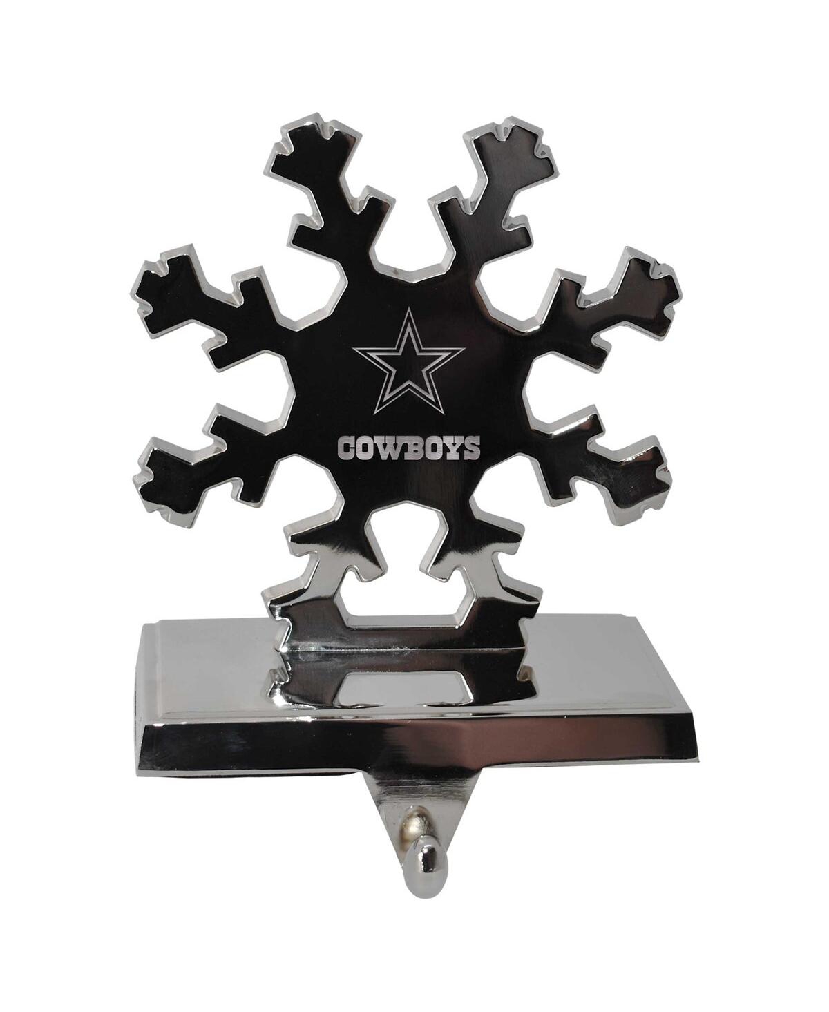 The Memory Company Dallas Cowboys Snowflake Stocking Holder - Black