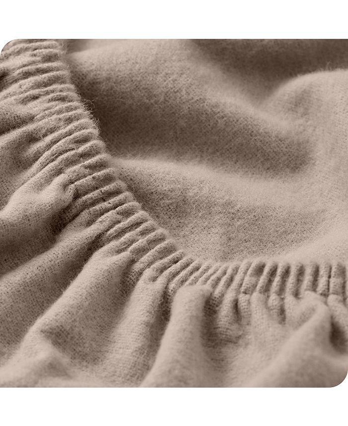 Bare Home Cotton Flannel Fitted Sheet Queen Macy's