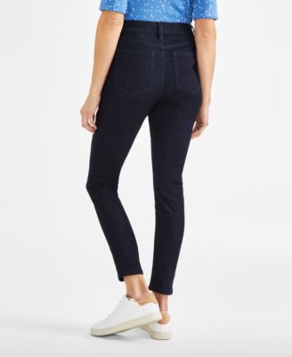 Women's Mid-Rise Curvy Skinny Jeans, Created for Macy's 