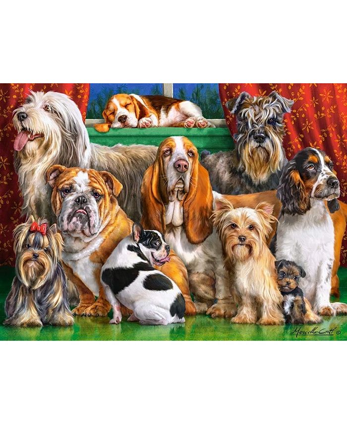 Castorland Dog Club 3000 Piece Jigsaw Puzzle Macy's
