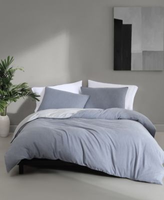 Calvin Klein Tencel Reversible Solid Duvet Cover Sets Macy s