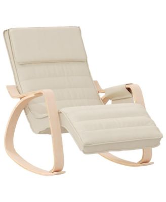Rocking Chair Cream Fabric - Macy's