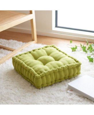 Gardenia 18" x 18" Floor Pillow