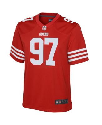 Big Boys Nick Bosa Scarlet San Francisco 49ers Game Jersey