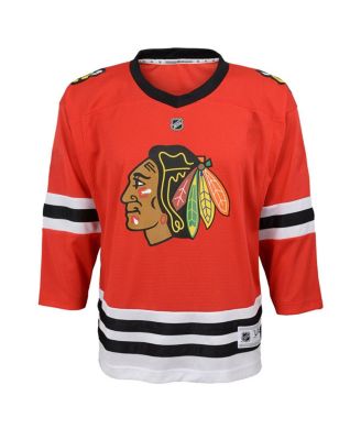Big Boys Connor Bedard Red Chicago Blackhawks Home Replica Player Jersey