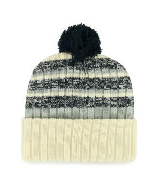 Men's Cream Dallas Cowboys Tavern Cuffed Knit Hat with Pom