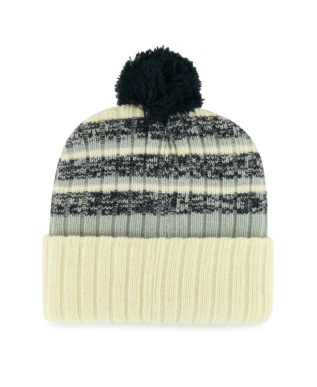 Men's '47 BrandDallas Cowboys Tavern Cuffed Knit Hat with Pom - Cream