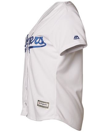 Los Angeles Dodgers Majestic World Series Cool Base Custom Jersey White  2019 All Over Print in 2023