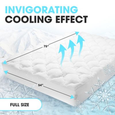 Plush Rayon from Bamboo Mattress Topper - Full