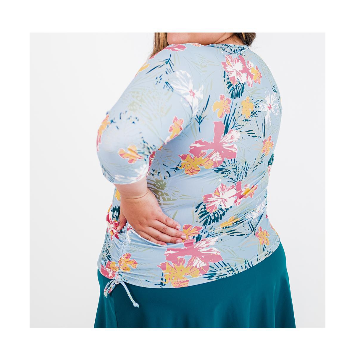 Calypsa Plus Size Margaux Swim Top