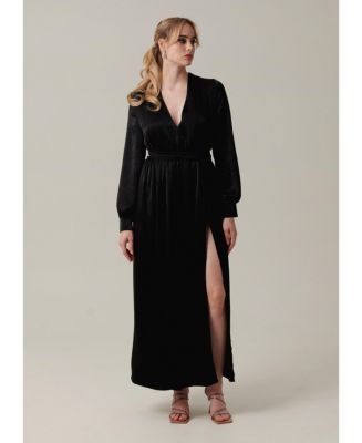 APHRODITE - THE SILKEN CHARM MAXI DRESS