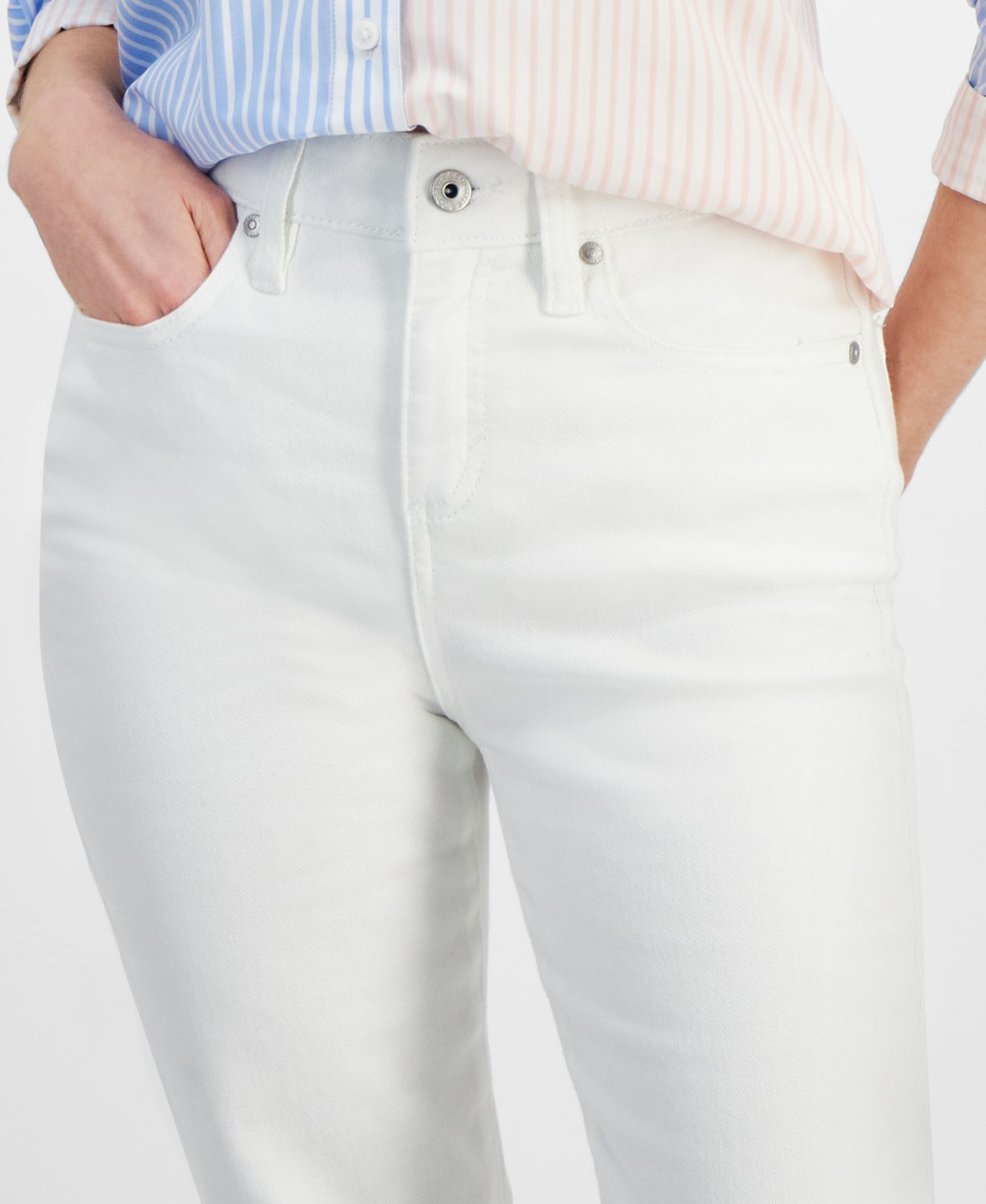 Женские джинсы прямого кроя с высокой посадкой, обычные, короткие и длинные