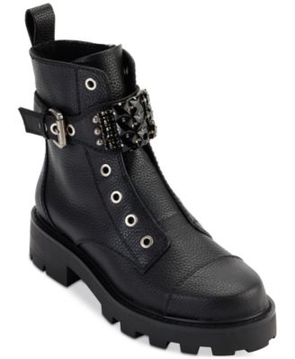 Karl lagerfeld boots womens best sale