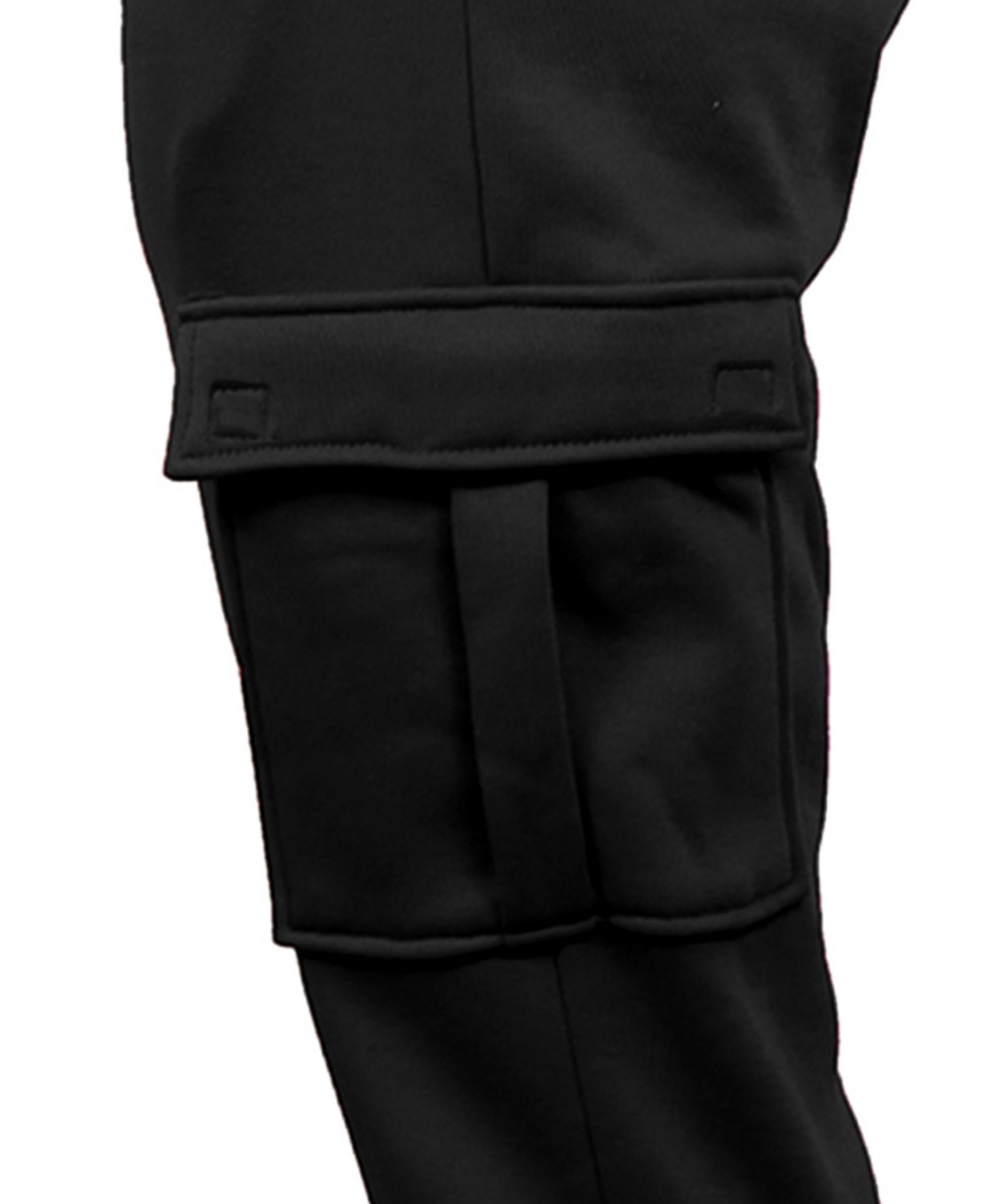 Men's Heavyweight Fleece-Lined Cargo Jogger Sweatpants