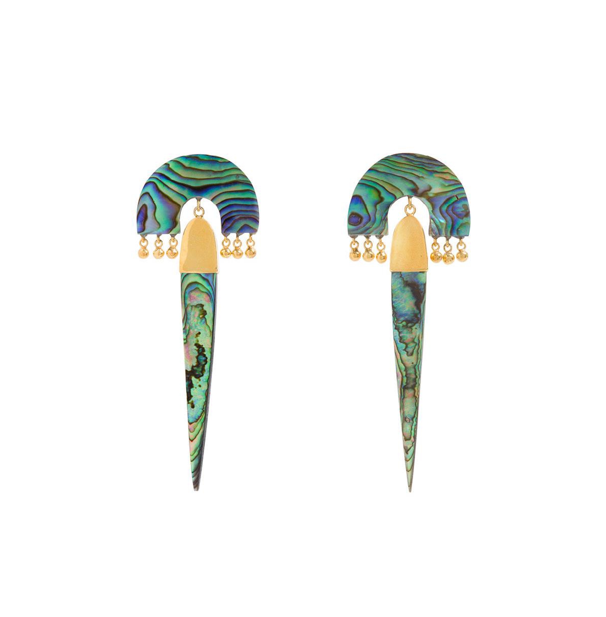 Myla Verde Earrings - Gold