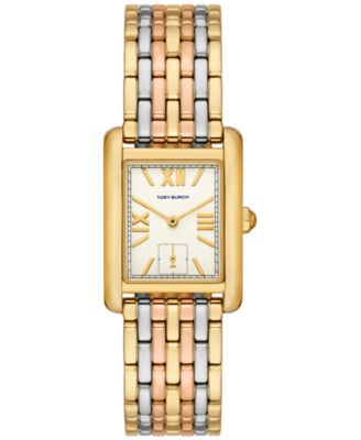 Tory Burch - Women's The Eleanor Tri-Tone Stainless Steel Bracelet Watch 25mm