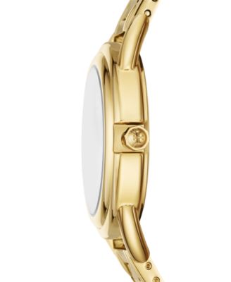 TORY BURCH レディース 時計 シルバー/ゴールド Tory Burch Women's The Miller Gold-Tone Stainless Steel