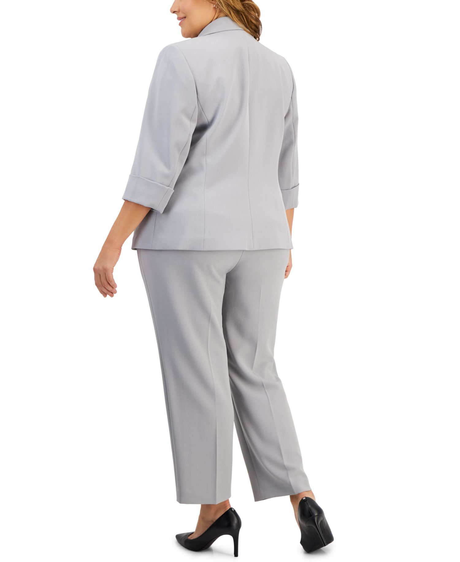 Plus Size Straight-Leg Pants