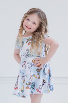 Baby Girls Lion King French Terry Skater Dress to